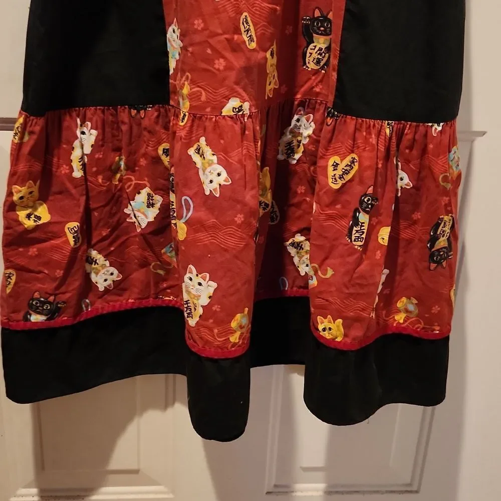 Vintage RM Lucky Cat Muumuu M